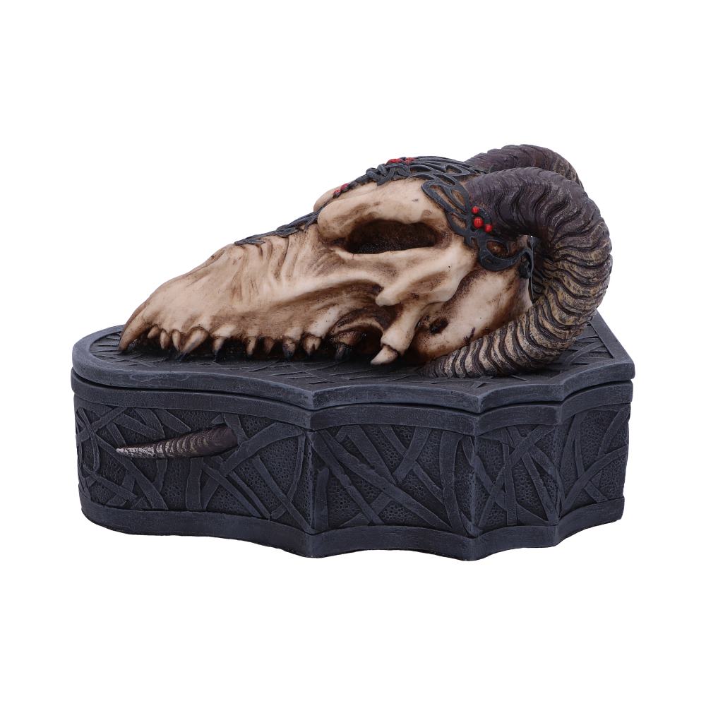 Dragon Skull Box by Monte Moore