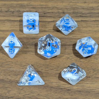 Dark Blue Rubber Duck Dice