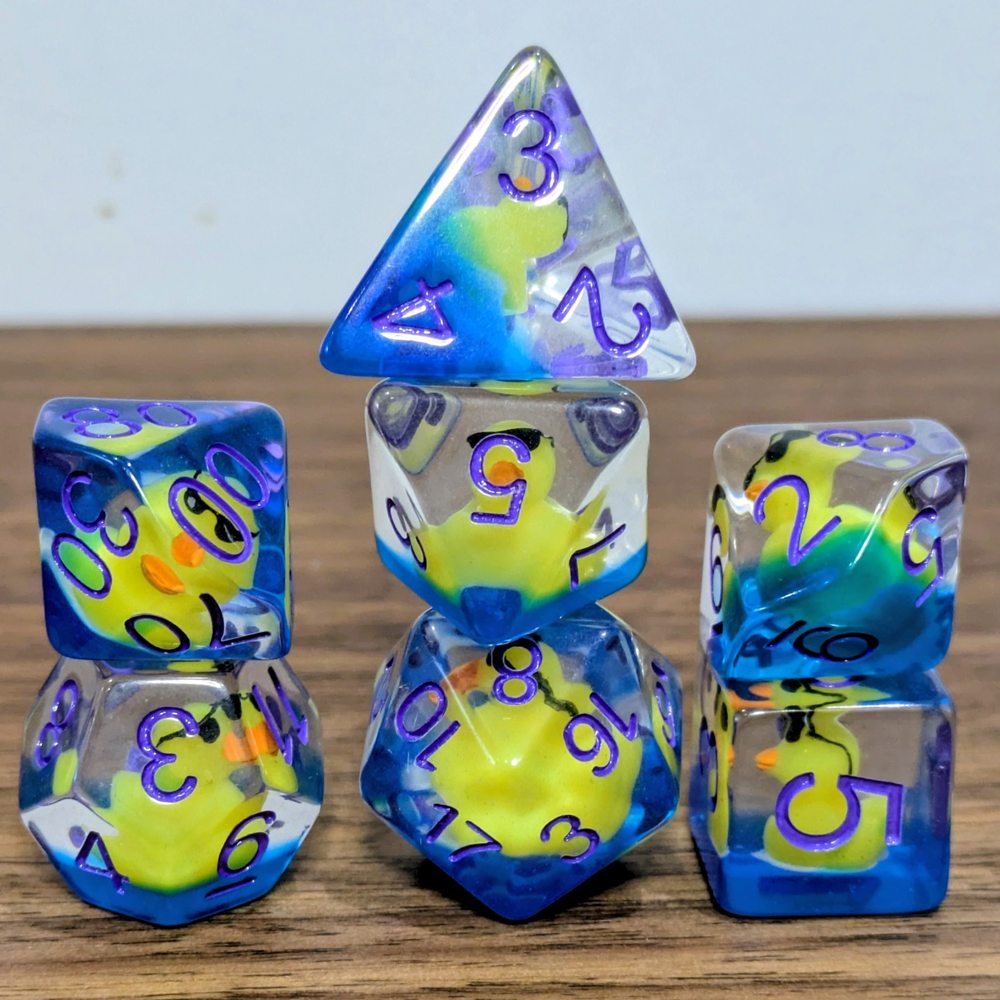 Rubber Duck Dice Sets