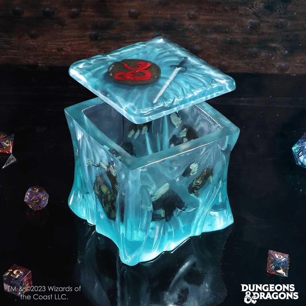 Dungeons & Dragons Gelatinous Cube Dice Box
