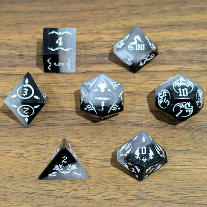 Draconis Arcanum Glass Dice