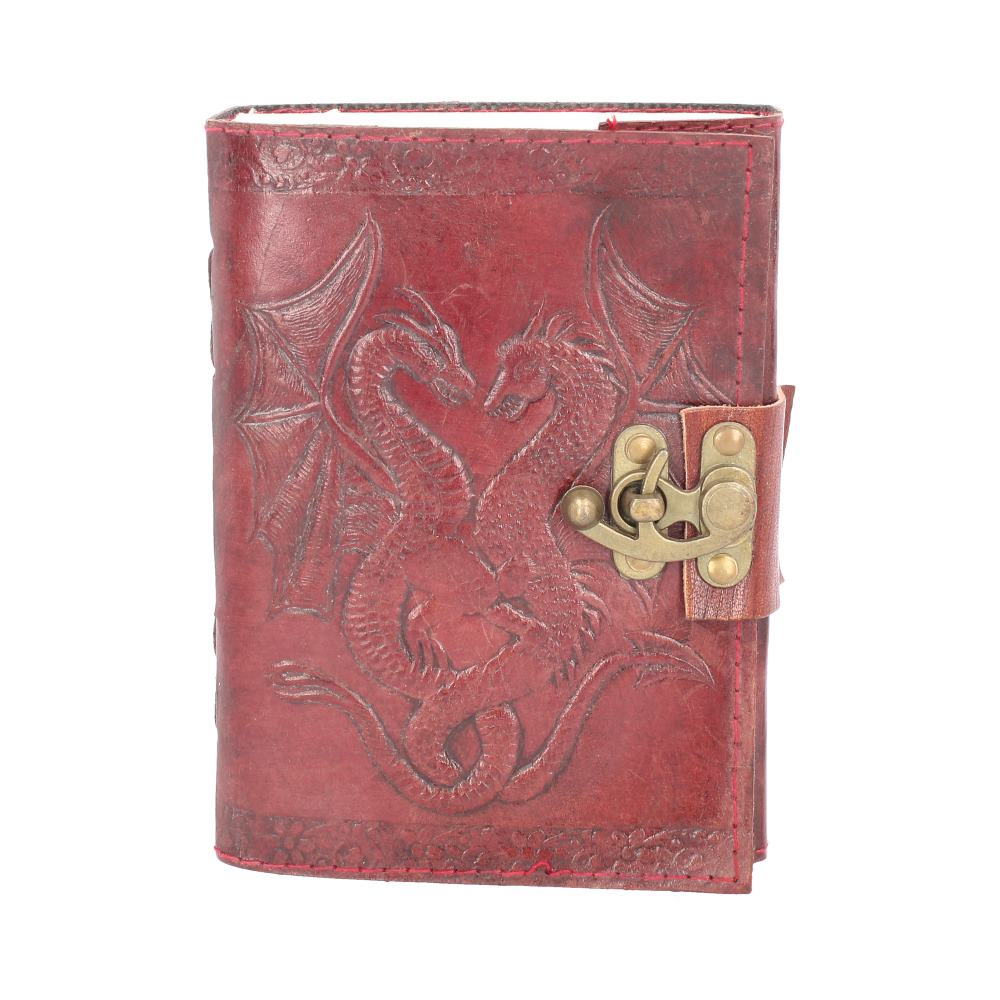 Dragon Leather Embossed Journal with Lock