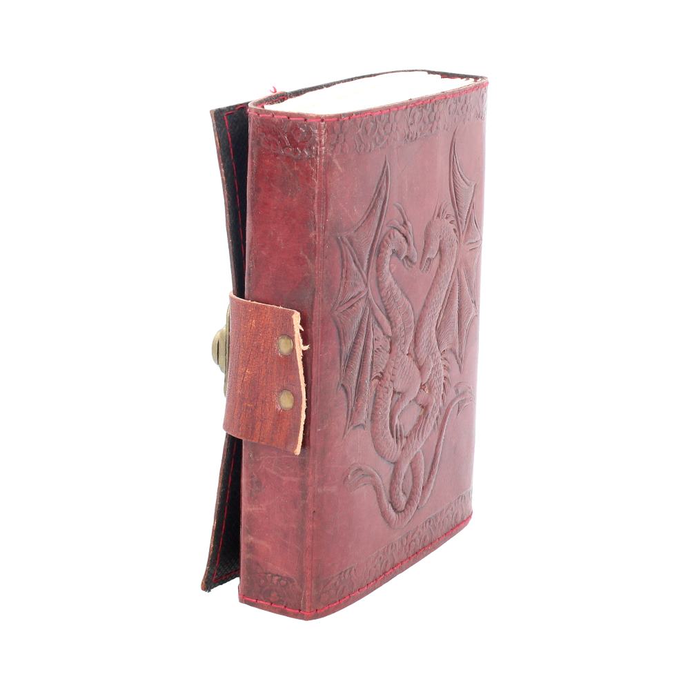 Dragon Leather Embossed Journal with Lock