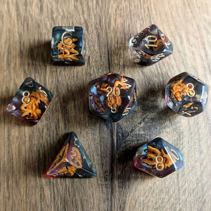 Dragon Mask Dice Set