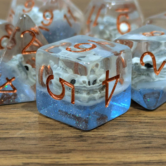 Dragon Skull Dice Set