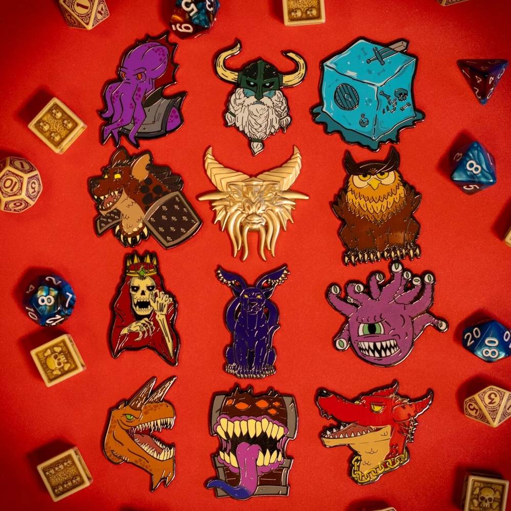Dungeons & Dragons Mystery Pin Blind Boxes