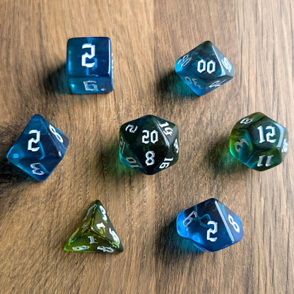 Enchanted Lagoon Dice Set