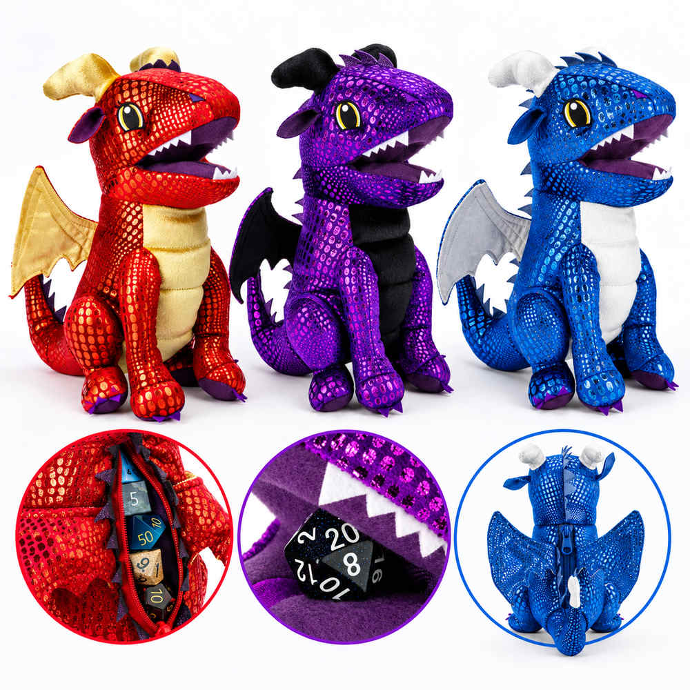 FanRoll Dragon Dice Eating Plush range