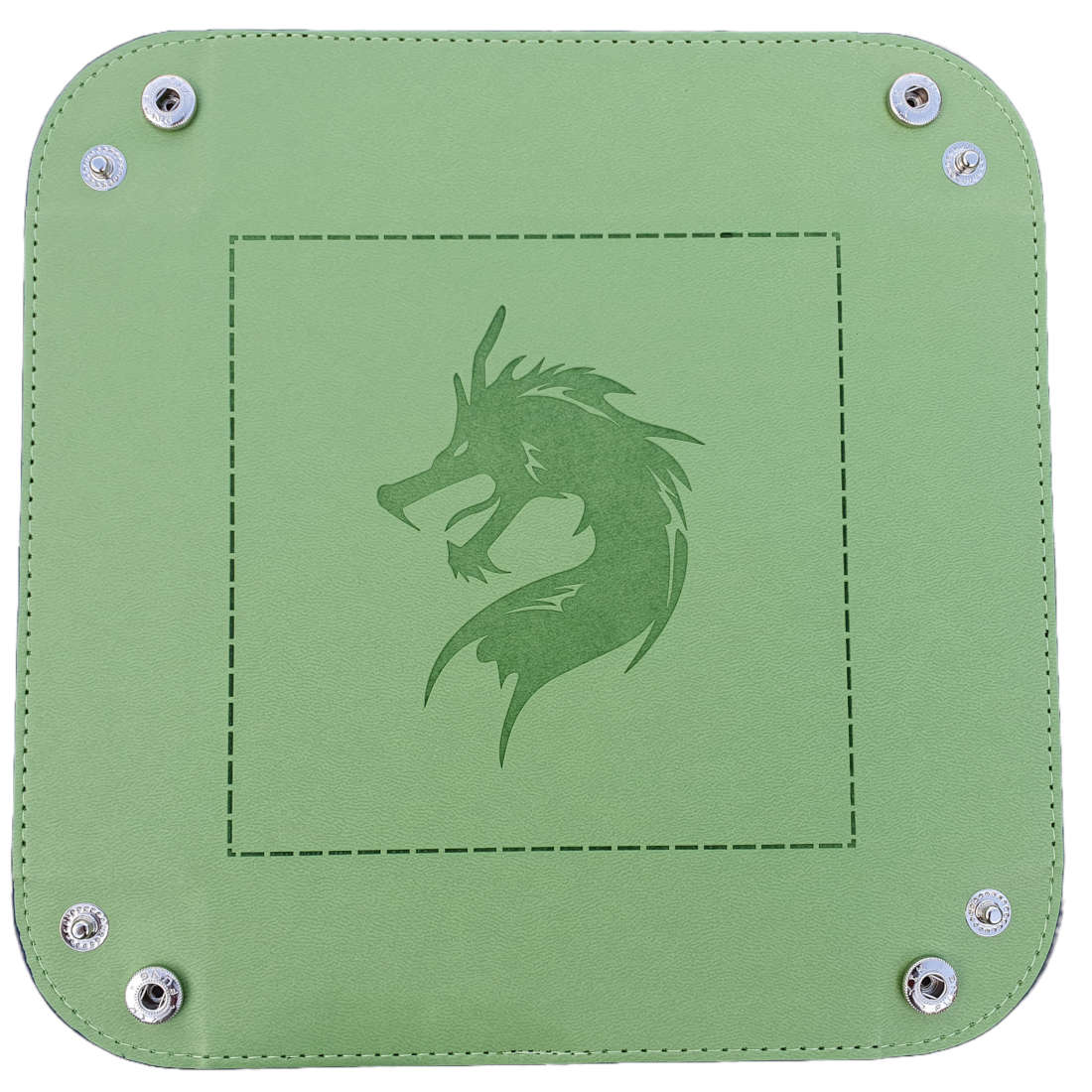 Dragon Dice Tray Folding Square green