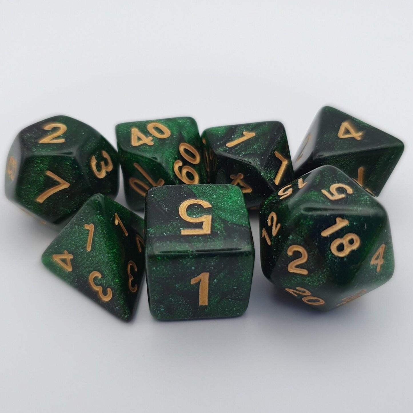 Green galaxy dice
