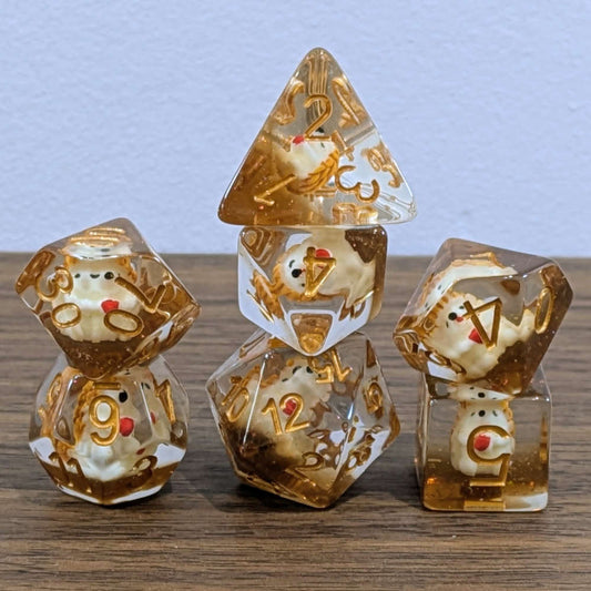 Hedgehog Dice Set