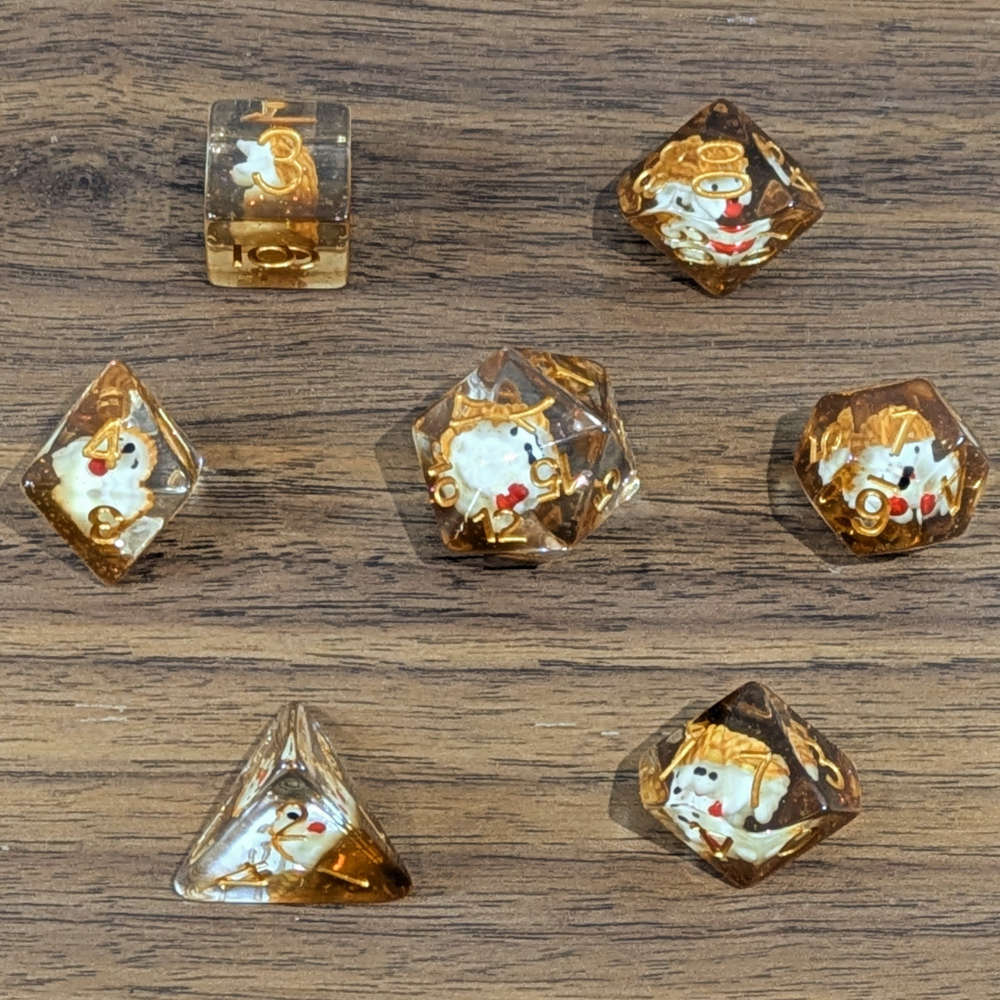 Hedgehog Dice Set