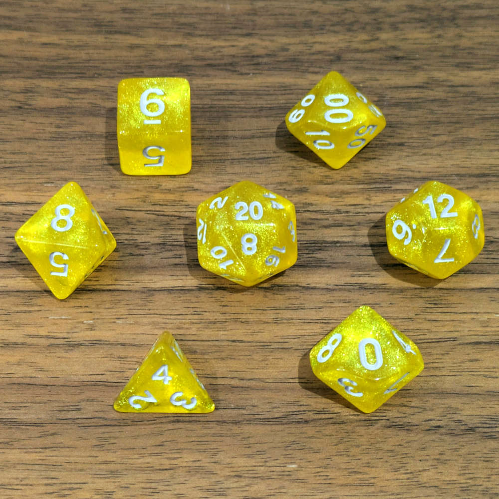 Honey Mead Dice Set