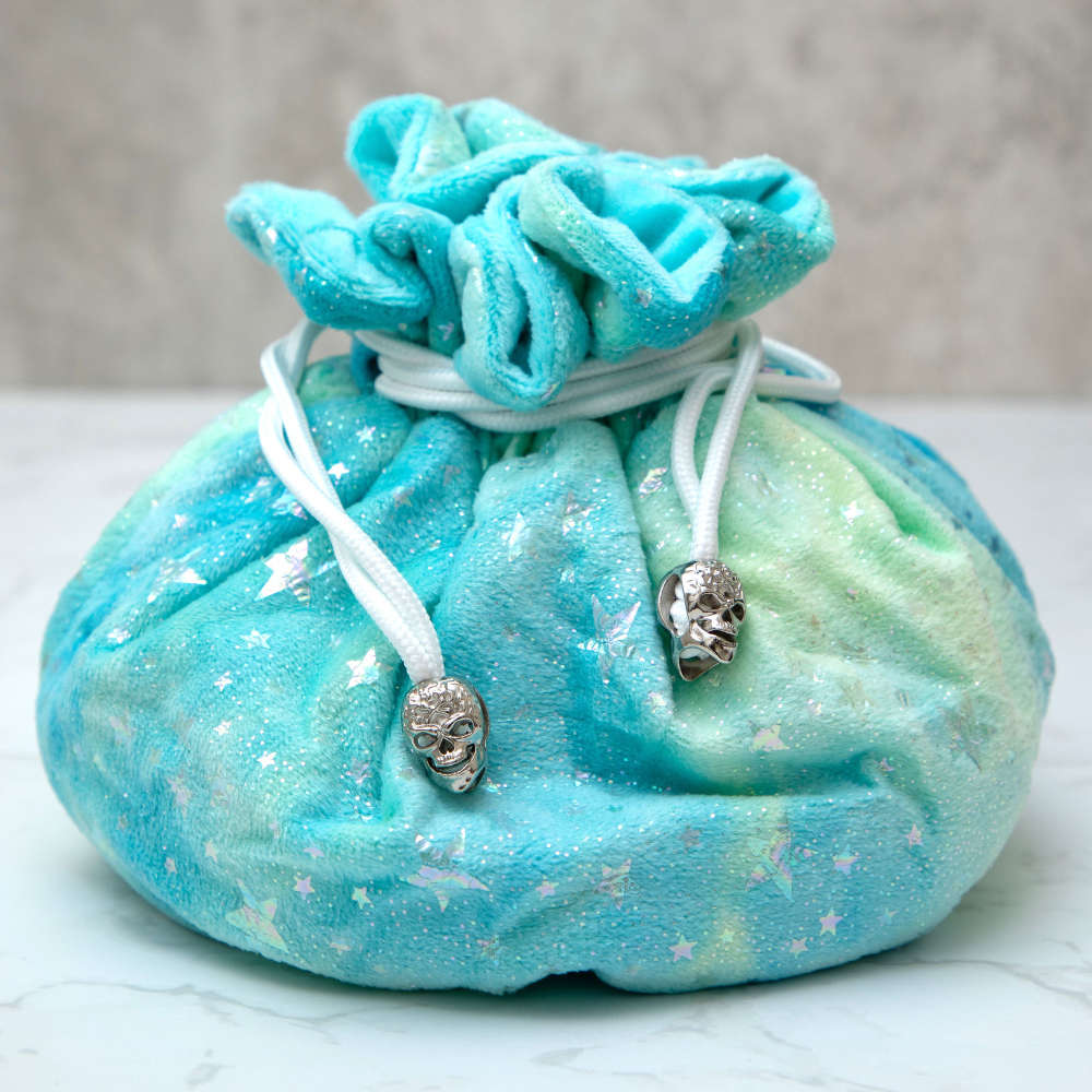 Light Blue Starlight Dice Bag