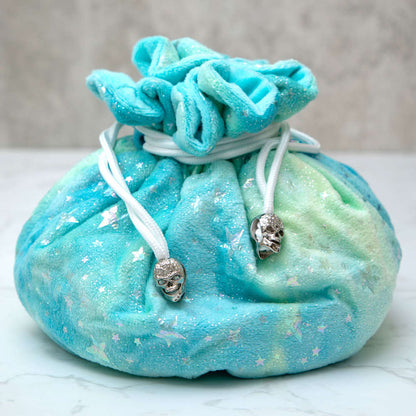Light Blue Starlight Dice Bag