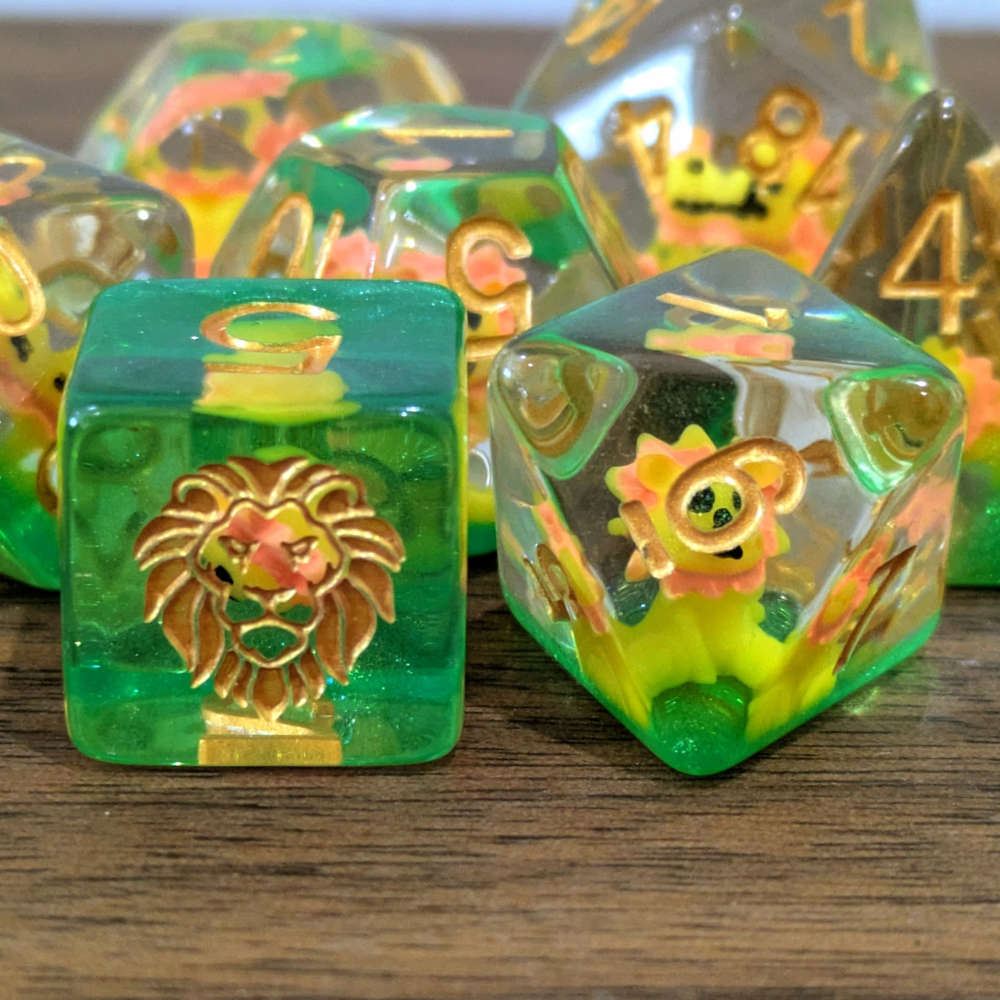 Lion's Pride Dice Set