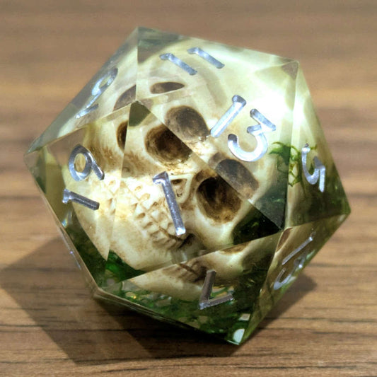 Mossy Skulls Sharp Edge Dice