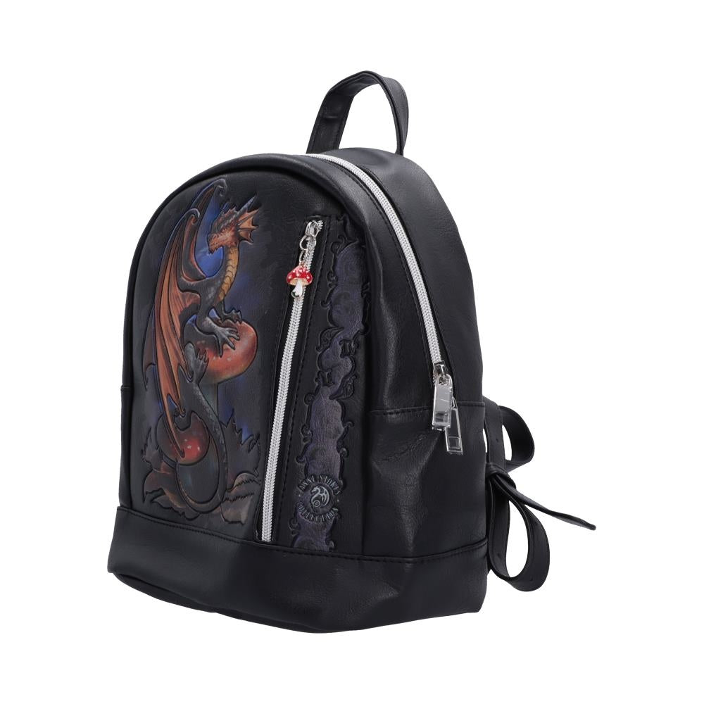Mushroom Dragon Backpack by Anne Stokes