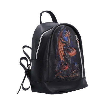 Mushroom Dragon Backpack by Anne Stokes