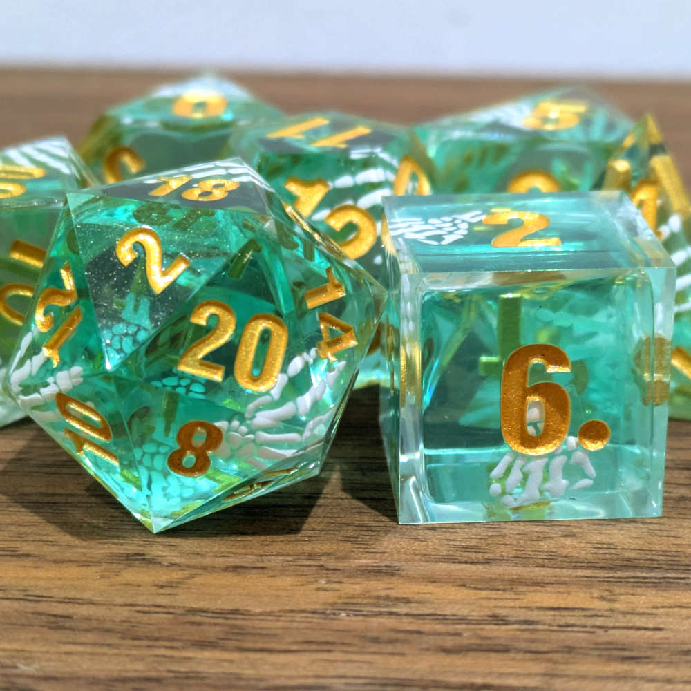 Necromantic Hands Sharp Edge Dice