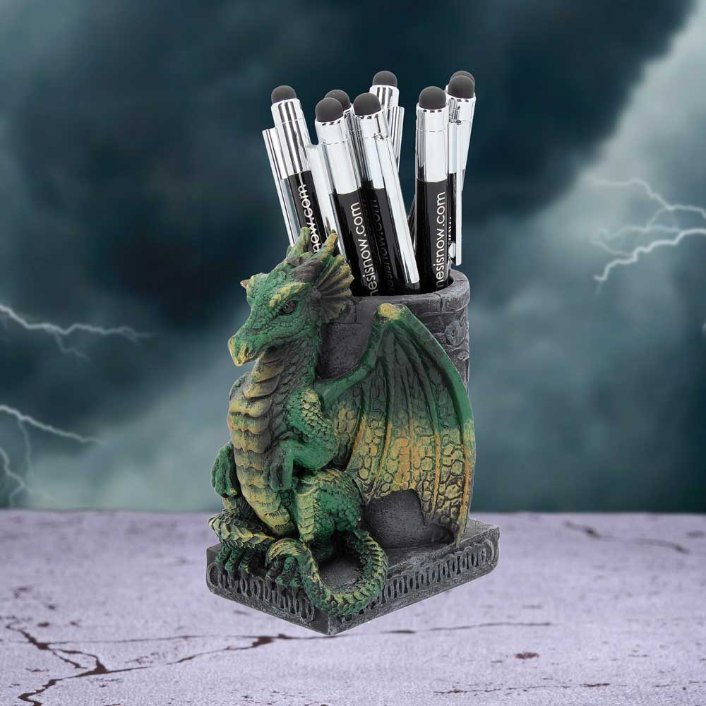 Wyrm Dragon Pen Pot