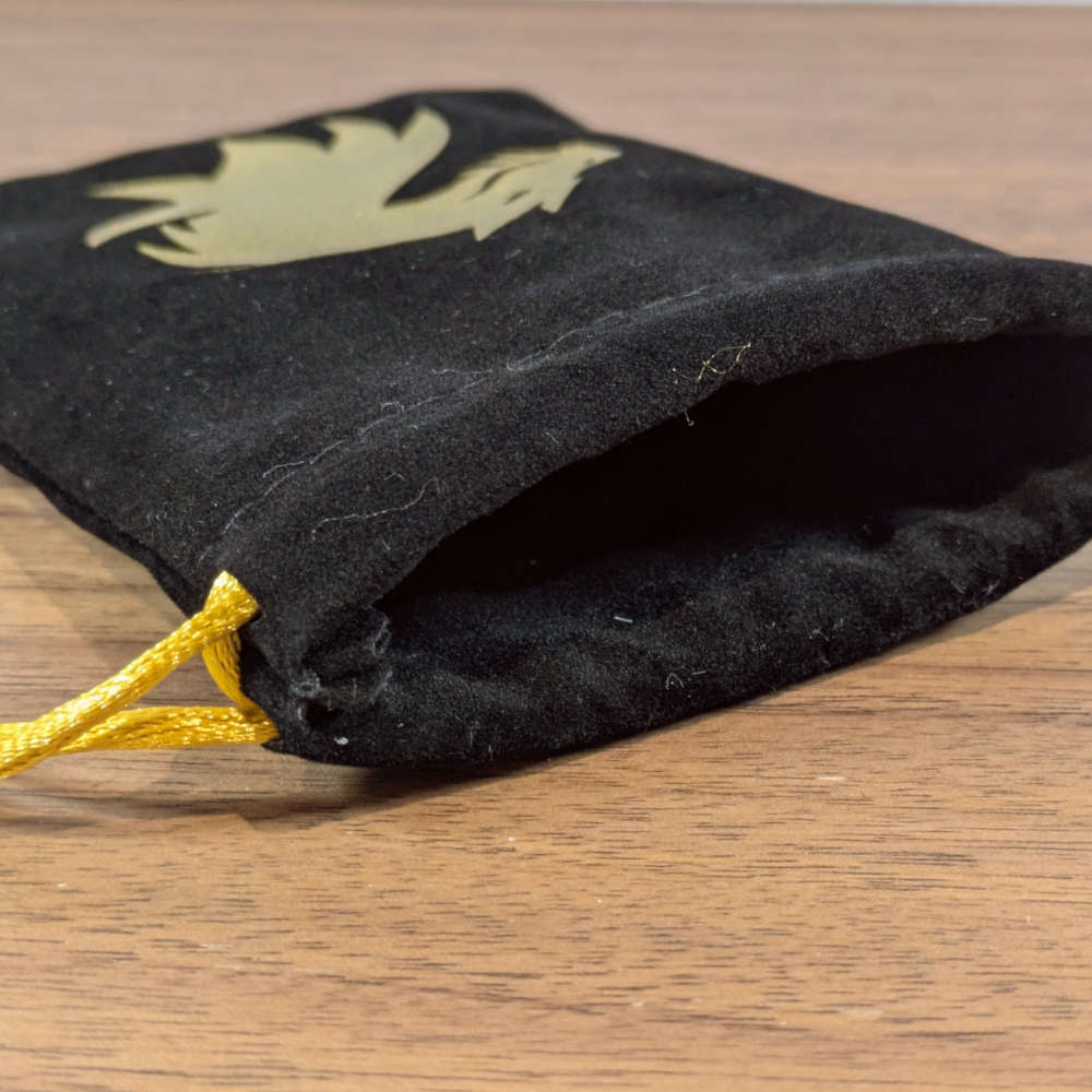 Gold Dragon Dice Bag