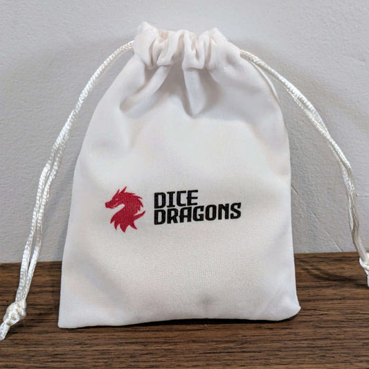White Dice Bag