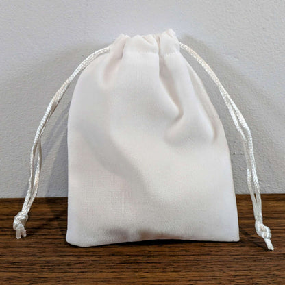White Dice Bag