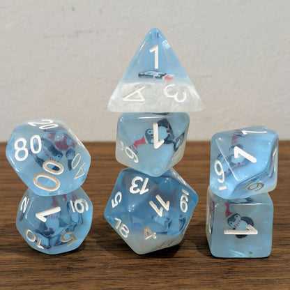 Penguin Luck Dice Set