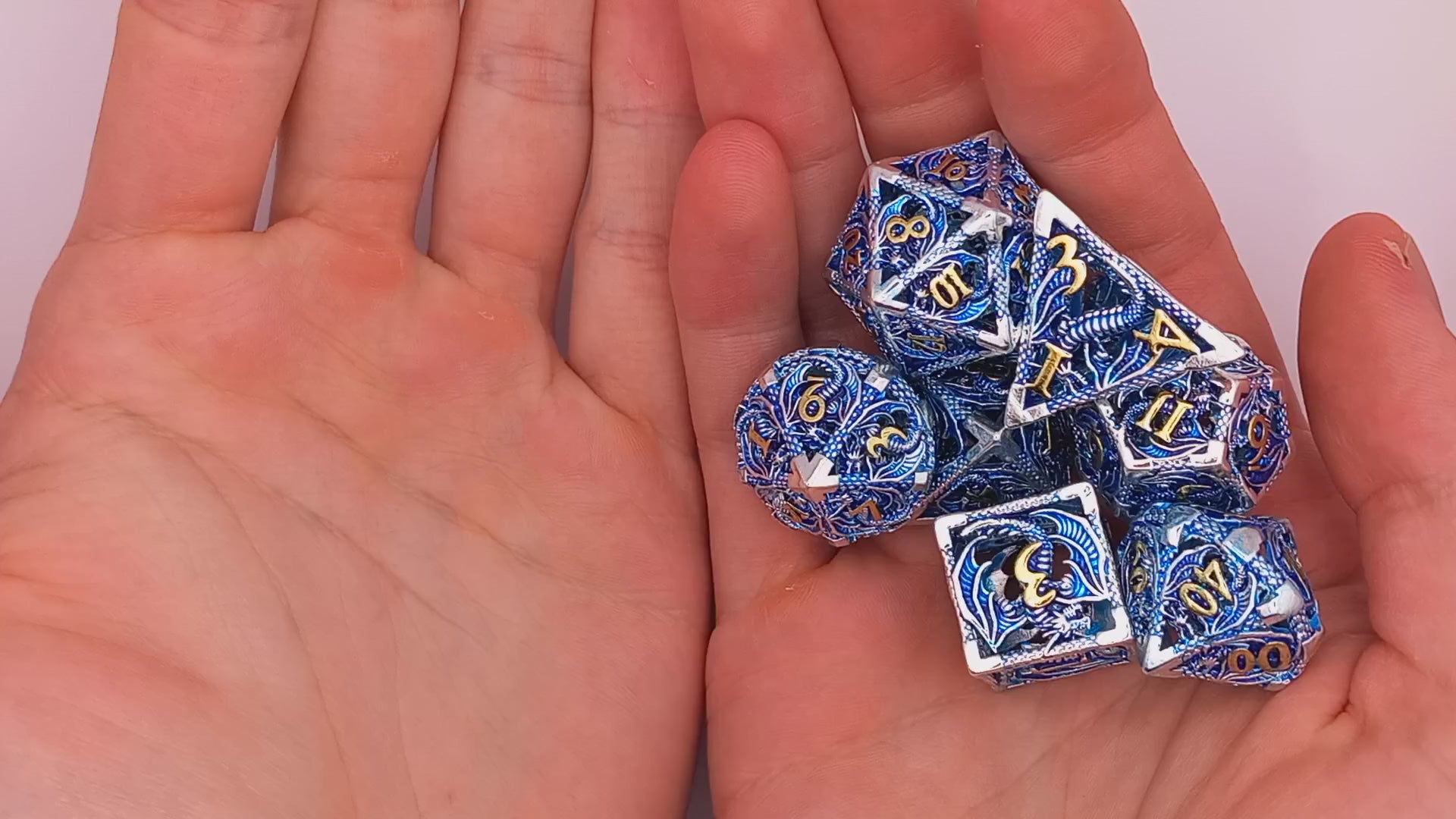 Bahamut Platinum Hollow Dragon Dice