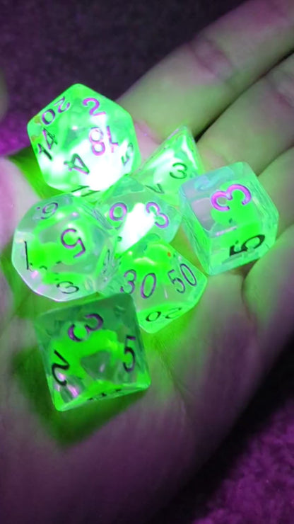 Glow in the Dark Duck Dice