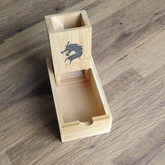 Wooden Dice Tower