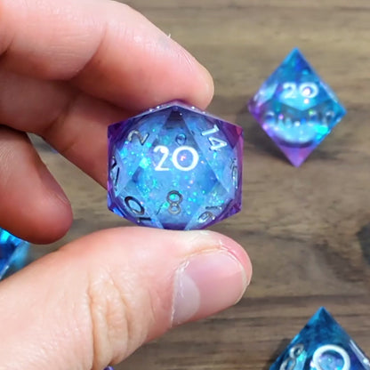 Icy Winds Liquid Core Dice