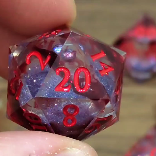 Vampiric Intrigue Liquid Core Dice
