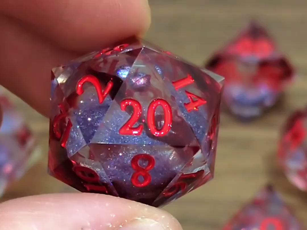 Vampiric Intrigue Liquid Core Dice