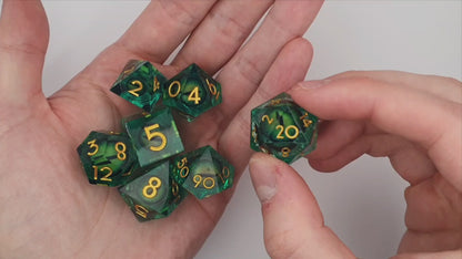 Green dragon eye dice