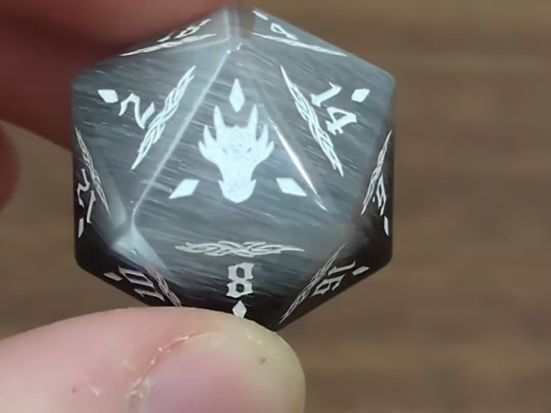 Draconis Arcanum Glass Dice