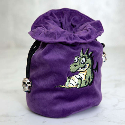 Purple Dragon Dice Bag