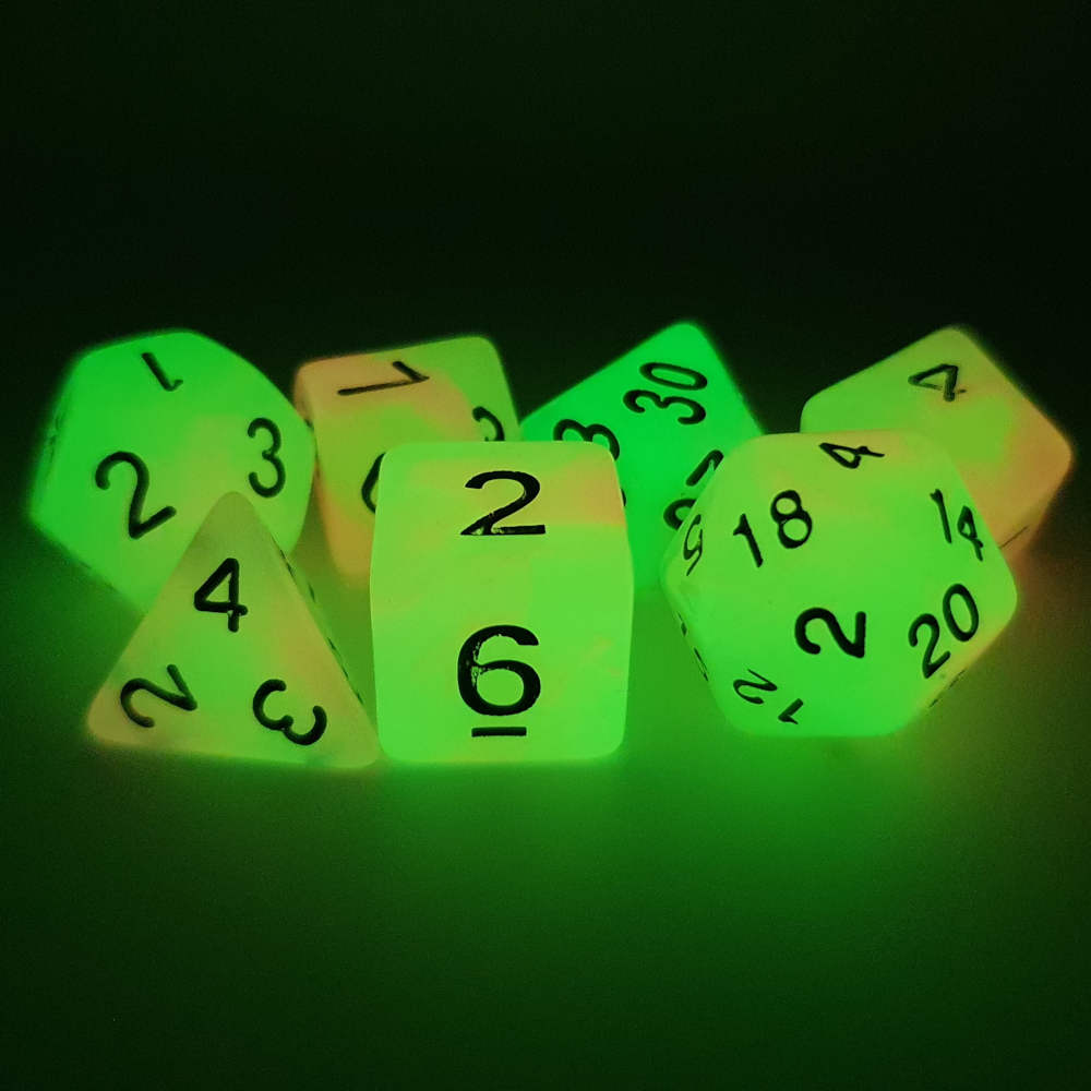 Glow in the Dark Dice