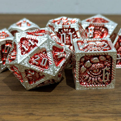 Red Slumbering Dragon Dice