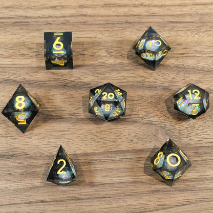 Regal Glimmer Liquid Core Dice