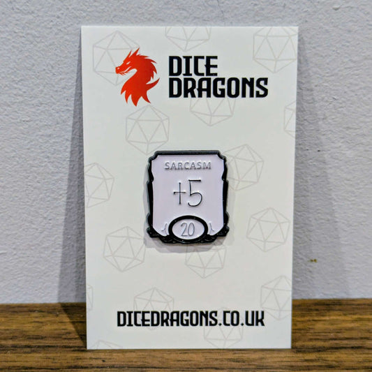 Sarcasm +5 Pin