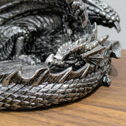 Silver Dragon Dice Holder