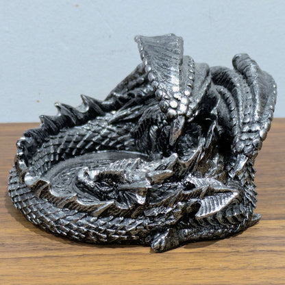 Silver Dragon Dice Holder