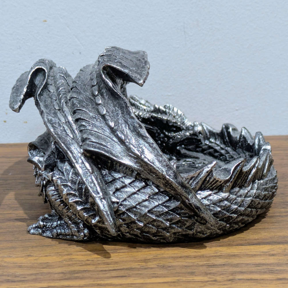 Silver Dragon Dice Holder