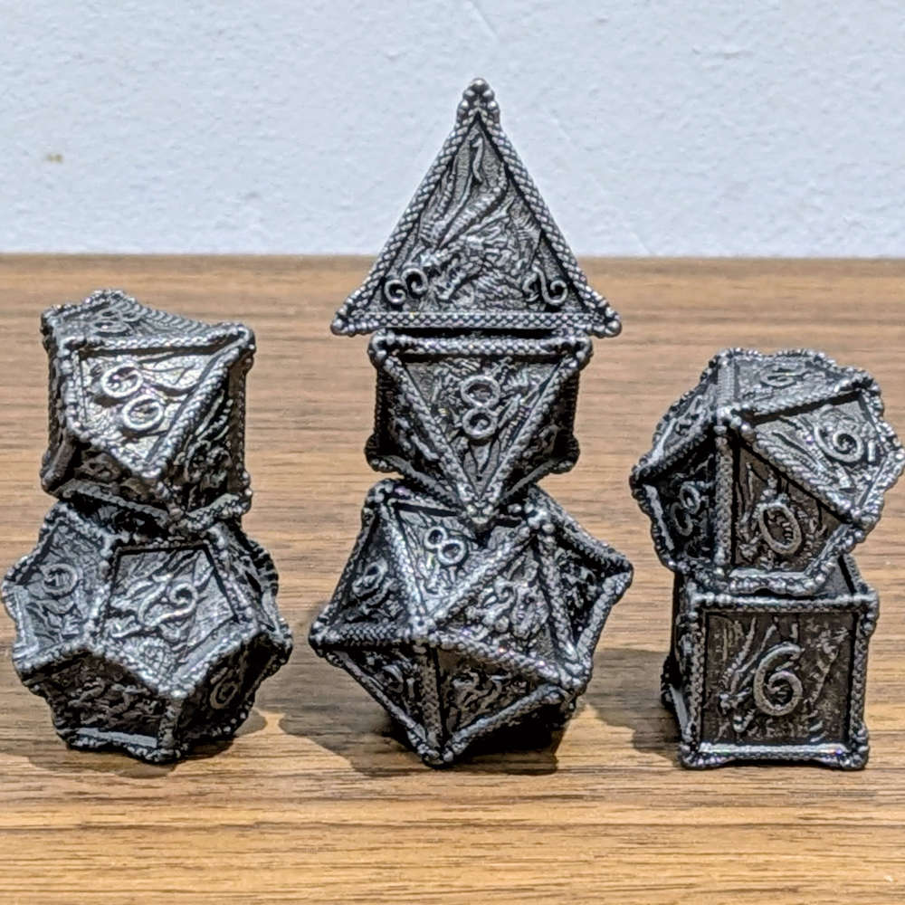 Silver Dragon Dice