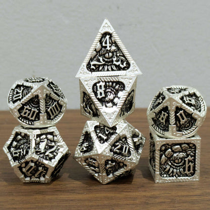 Black Slumbering Dragon Dice