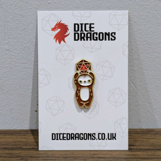 Sloth Herald D20 Pin