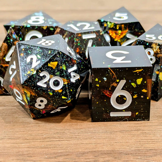 Sparkling Abyss Sharp Edge Dice