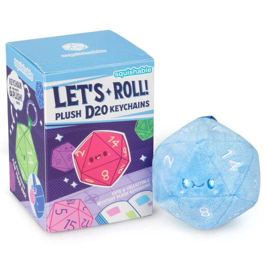 Squishable Let's Roll D20 Plush Keychain Blind Box